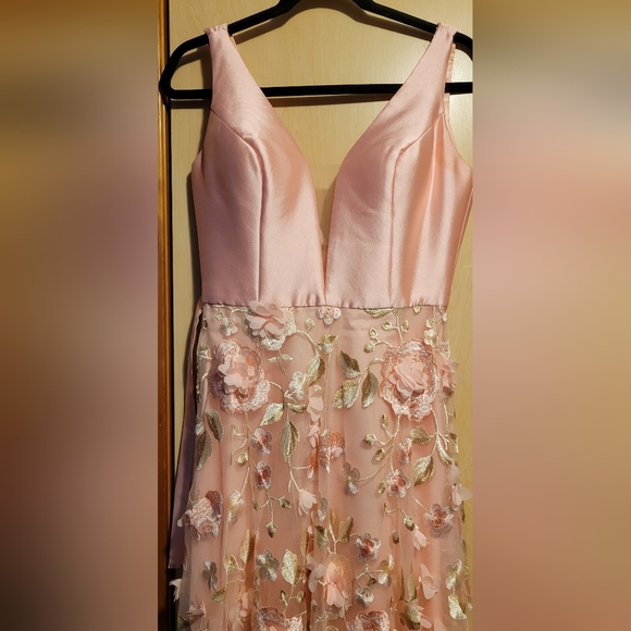 Tiffany Brand Pink Prom/Pageant Formal Gown Women's Size 8 (fits more like a 6) - Picture 9 of 10